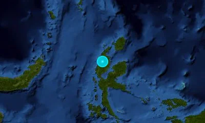 92 km NNE of Ternate, Indonesia