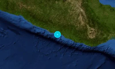 88 km ESE of Acapulco de Juárez, Mexico