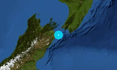 70 km SW of Lower Hutt, New Zealand