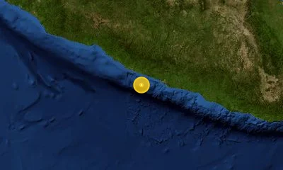 68 km W of Acapulco de Juárez, Mexico