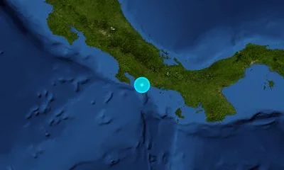 220 km SE of San José, Costa Rica