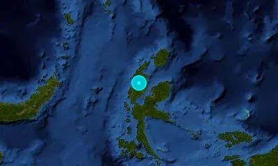 91 km NNE of Ternate, Indonesia