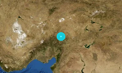 66 km NNW of Kahramanmaraş, Türkiye