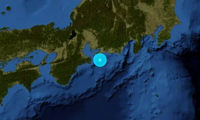81 km ESE of Tsu, Japan