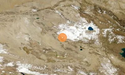 321 km SW of Jiayuguan, China