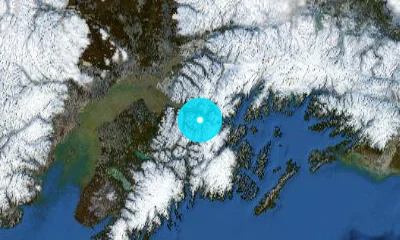 63 km SE of Anchorage, United States