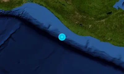 123 km SSW of Tapachula, Mexico