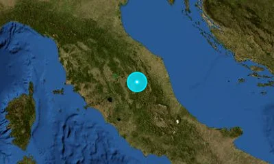 37 km ESE of Perugia, Italy