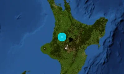 96 km S of Hamilton, New Zealand