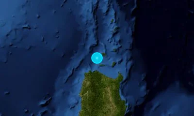 123 km NNE of Laoag, Philippines