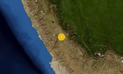 31 km W of Huancayo, Peru