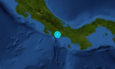235 km SE of San José, Costa Rica