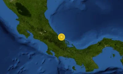 160 km E of San José, Costa Rica