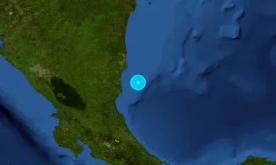 244 km NNE of San José, Costa Rica