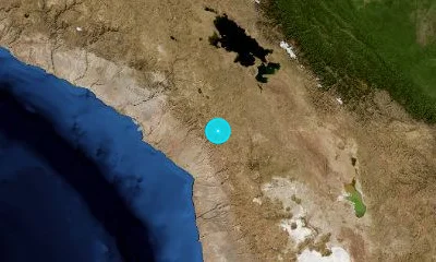 71 km NE of Tacna, Peru