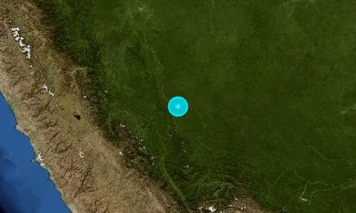 223 km NE of Huancayo, Peru
