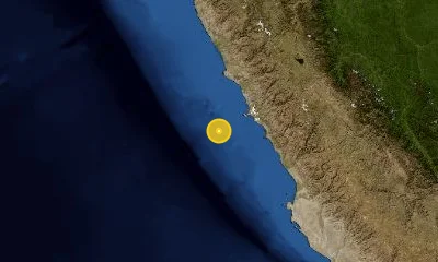 88 km WSW of Lima, Peru