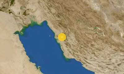 39 km NE of Bushehr, Iran