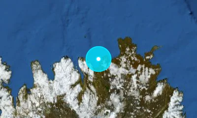 305 km NE of Reykjavík, Iceland