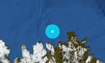 327 km NE of Reykjavík, Iceland
