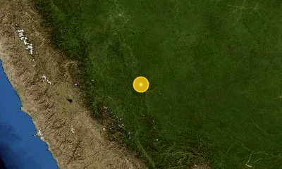 222 km NE of Huancayo, Peru