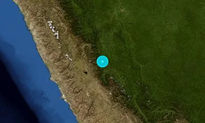 117 km SE of Huánuco, Peru