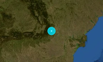 65 km N of Buzău, Romania