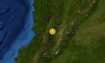 82 km SW of Ibagué, Colombia