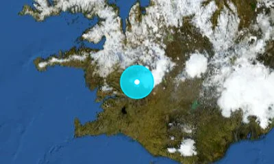 75 km NE of Reykjavík, Iceland