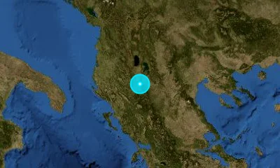 95 km SE of Elbasan, Albania