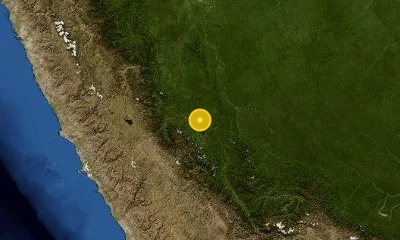 139 km NNE of Huancayo, Peru