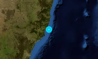 150 km NE of Newcastle, Australia