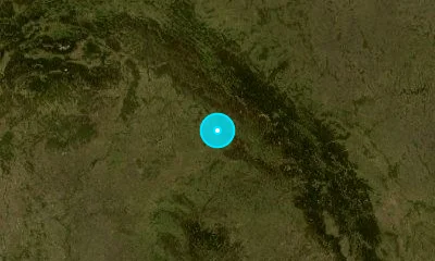 53 km NNW of Baia Mare, Romania