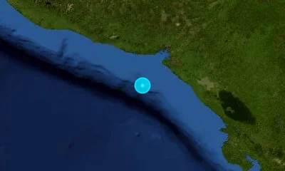 134 km WSW of Chinandega, Nicaragua