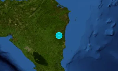212 km E of Matagalpa, Nicaragua