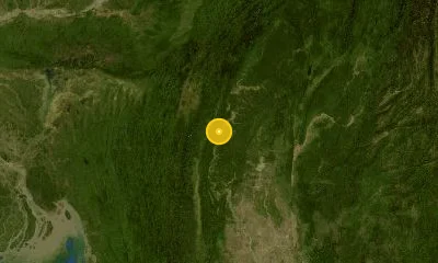 106 km SE of Imphāl, India
