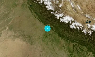 79 km ESE of Ambāla, India
