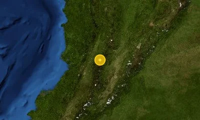 81 km SW of Ibagué, Colombia