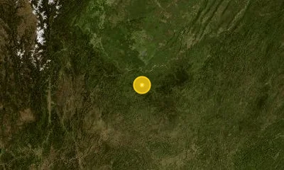 60 km SE of Yibin, China