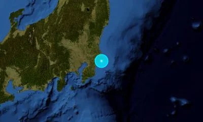 73 km E of Matsudo, Japan