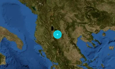 99 km ESE of Elbasan, Albania