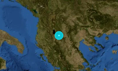 91 km ESE of Elbasan, Albania