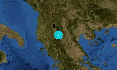 137 km SE of Tirana, Albania