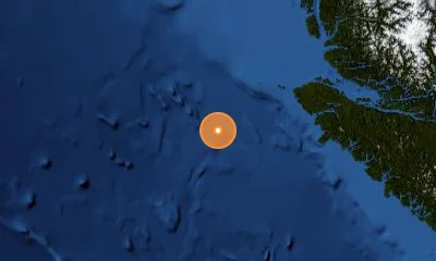 50.25°N, 129.91°W