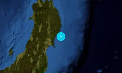 81 km NE of Ishinomaki, Japan