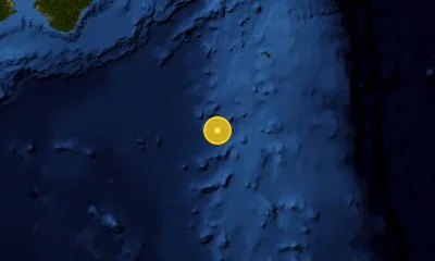 344 km S of Fujieda, Japan