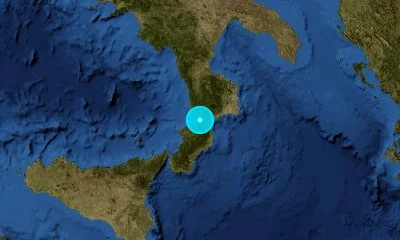 97 km NE of Reggio Calabria, Italy