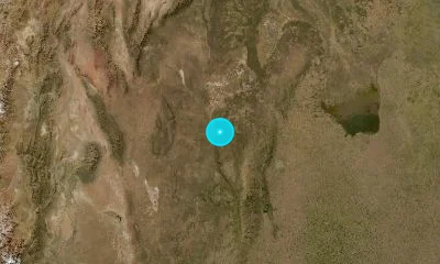 129 km WNW of Córdoba, Argentina