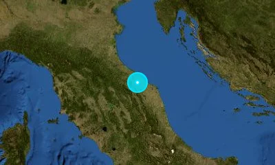 79 km NE of Perugia, Italy