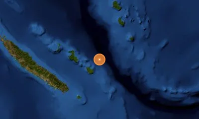 21.07°S, 168.41°E